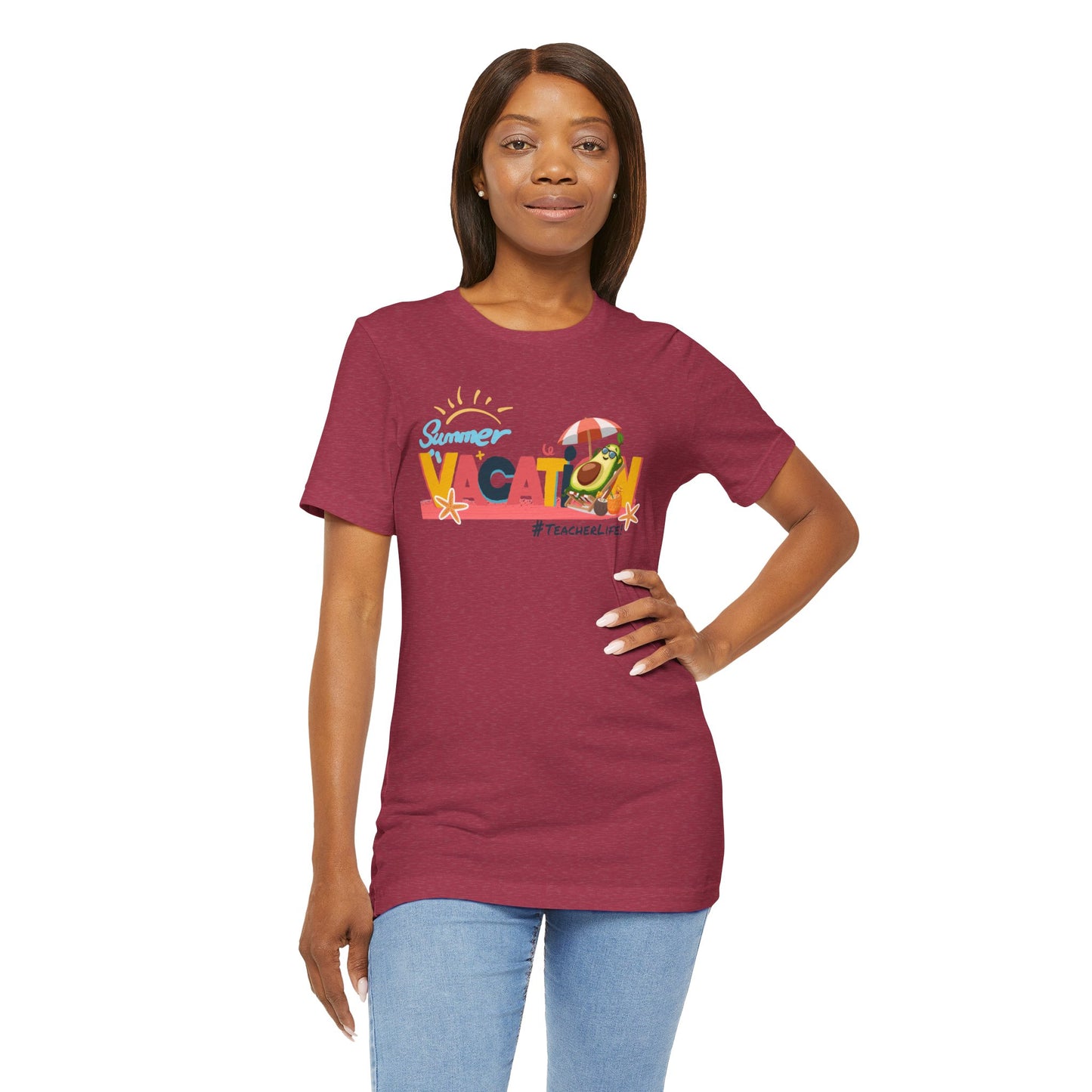 Summer Vacation #TeacherLife! Get Summer Ready Teachers T-shirt, Express Delivery available