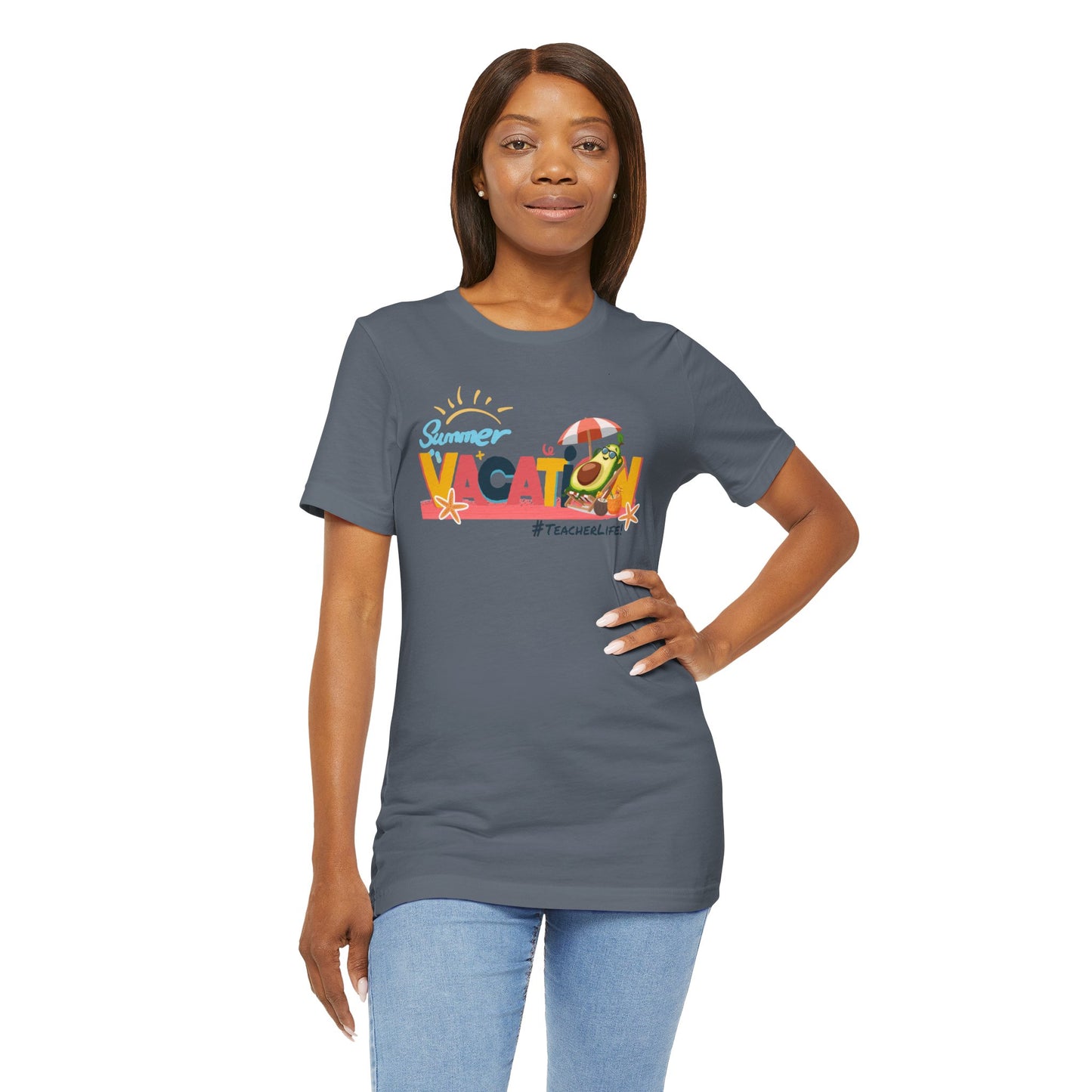 Summer Vacation #TeacherLife! Get Summer Ready Teachers T-shirt, Express Delivery available