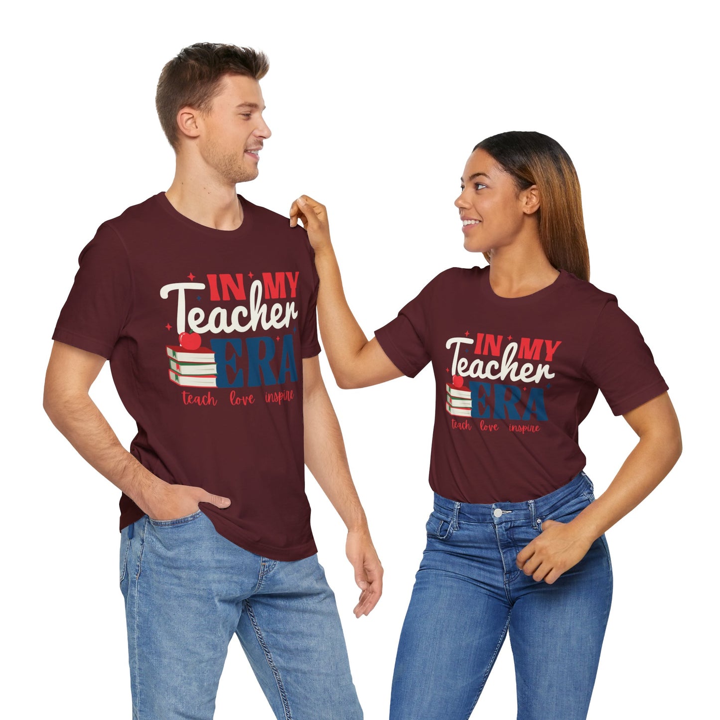 In My Teacher Era! Teach + Love + Inspire T-Shirt, Great Gift for Teachers