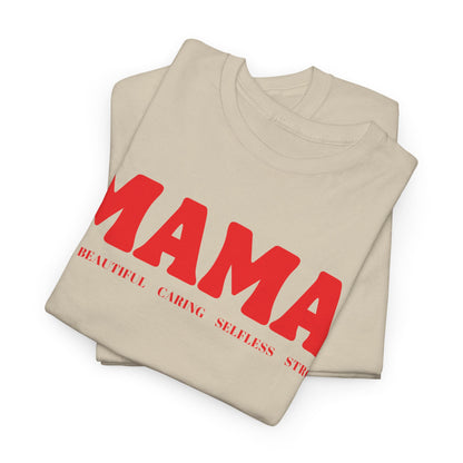 Mama T-shirt. Short Sleeve Cotton T-shirt.