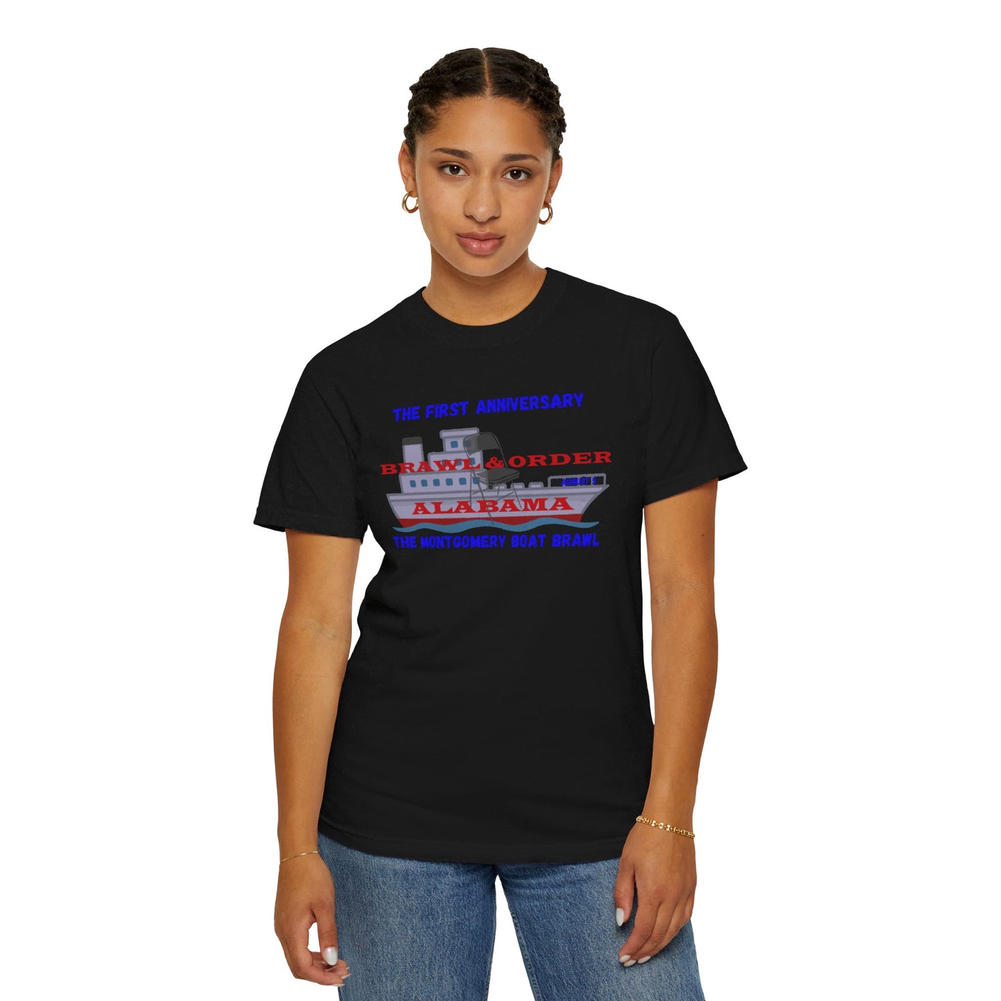 Montgomery Boat Brawl One Year Anniversary, Brawl & Order Unisex T-shirt