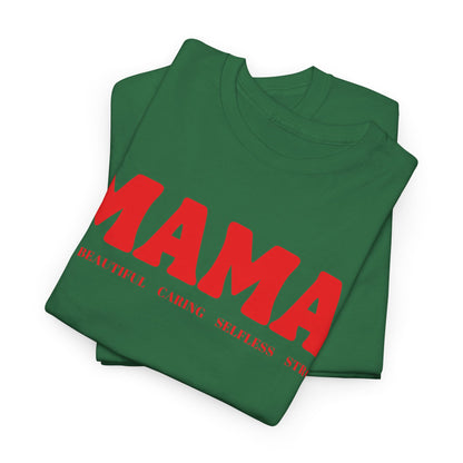 Mama T-shirt. Short Sleeve Cotton T-shirt.