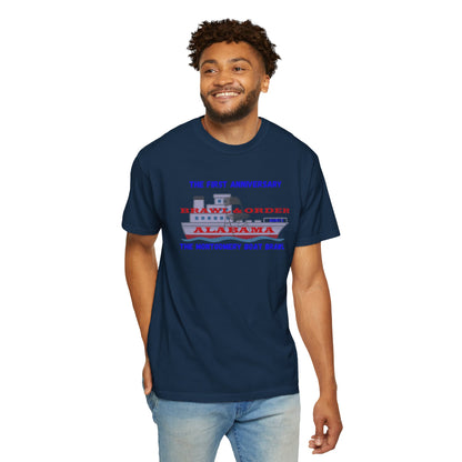 Montgomery Boat Brawl One Year Anniversary, Brawl & Order Unisex T-shirt