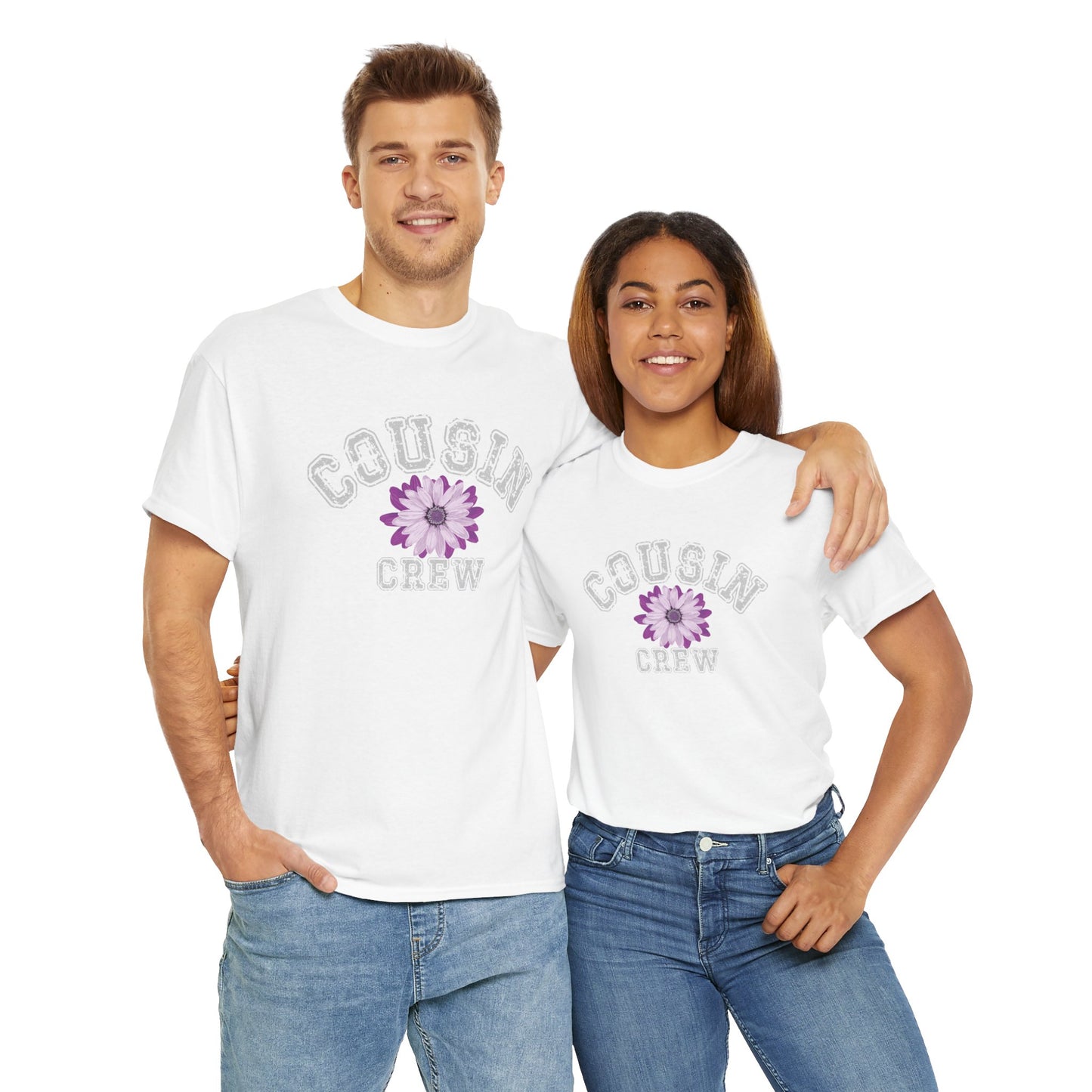 The Cousins Crew, Unisex Heavy Cotton T-shirt