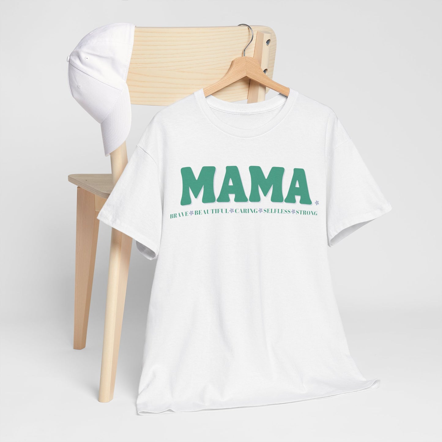 Mama T-shirt. Short Sleeve Cotton T-shirt.