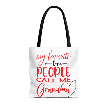 My Favorite People Call Me Grandma. Tote Bag