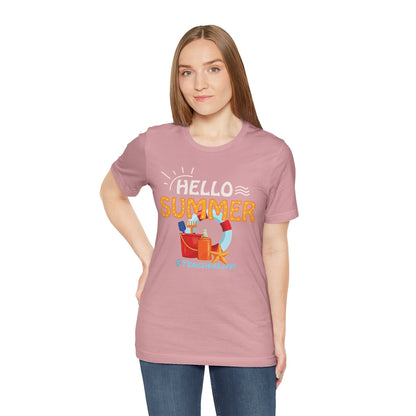 Hello Summer #TeacherLife, Teachers Ready for Summer Vacation T-shirt, Express Delivery available