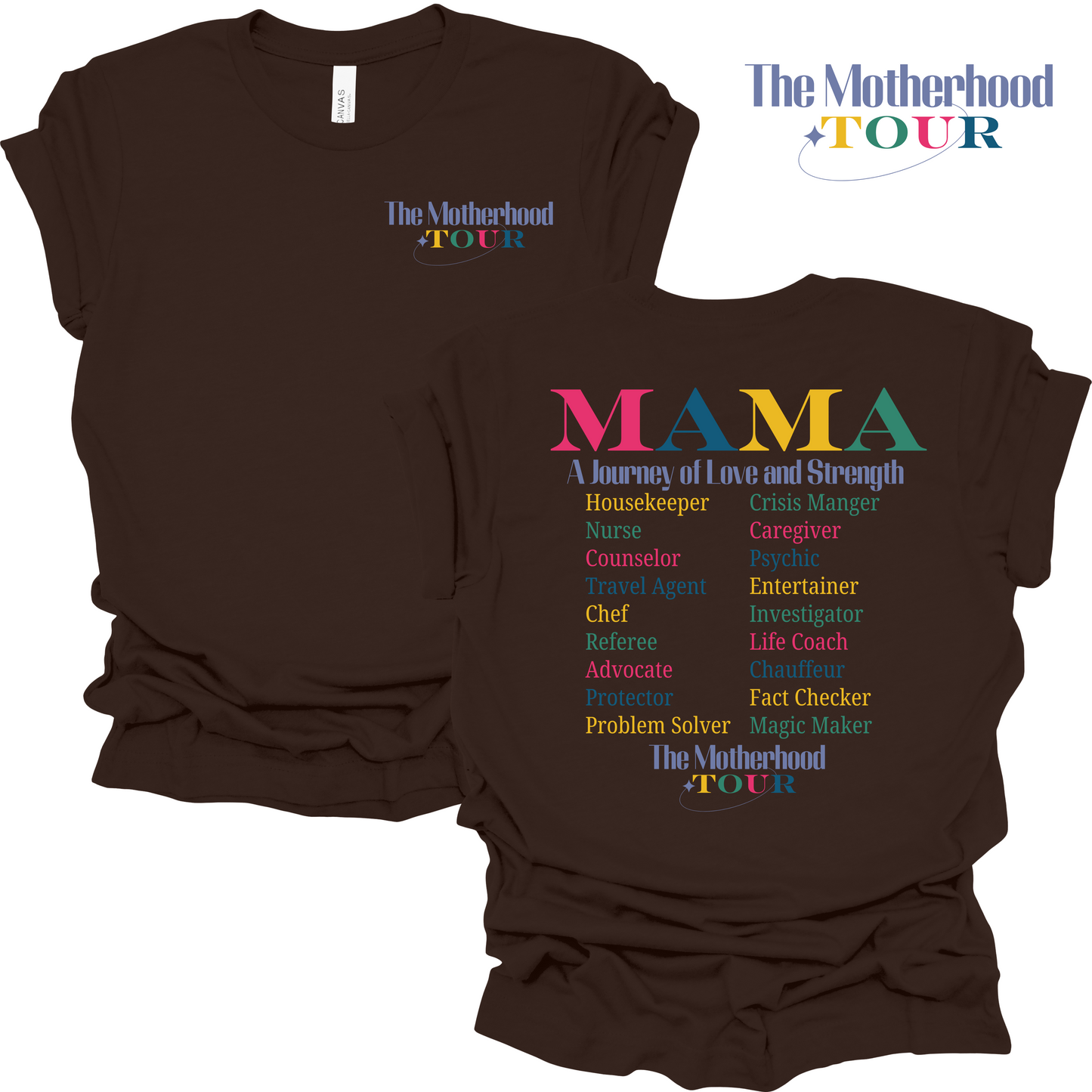 The Motherhood Tour, Short Sleeve T-shirt