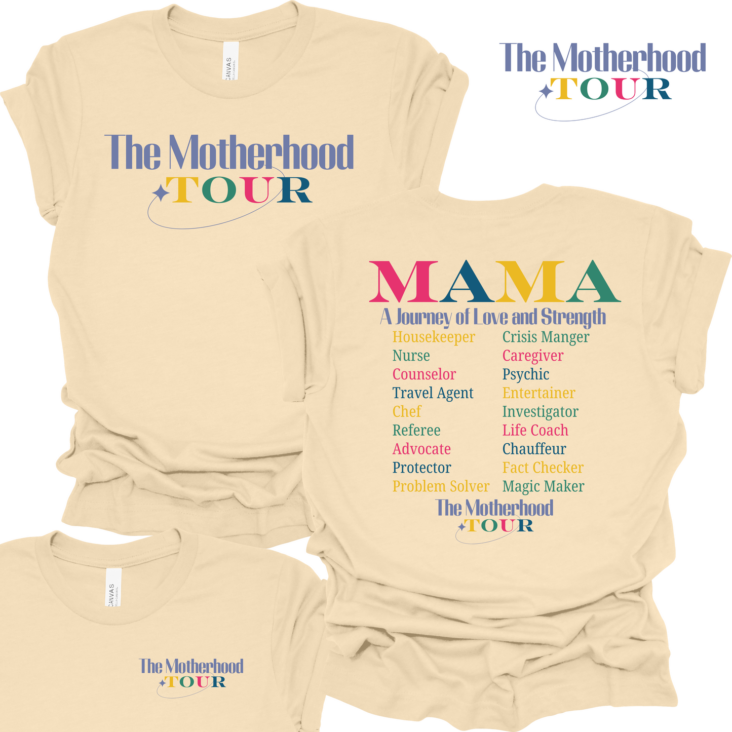 The Motherhood Tour, Short Sleeve T-shirt